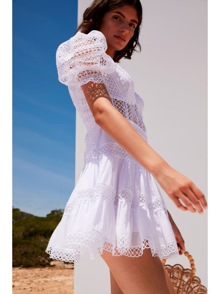 Short Dress Katharine XS BLANCO