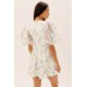 MAJORIE MINI DRESS MARFIL