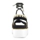 SANDALIA PLATAFORMA CORDONES