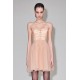 BUSTIER DRESS DORAH CHAMPAGNE