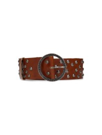 BELT STUD MARRÓN