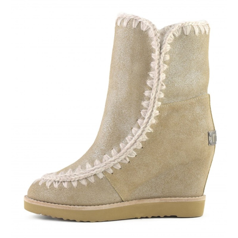FRENCH TOE WEDGE SHORT STME Mou Boots