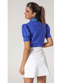 FALDA MINI CRUZADA BLANCA (SNY)