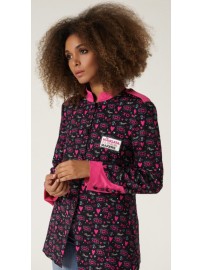 CHAQUETA CRUCERO LICRA ESTAMPADO XO (SNY)