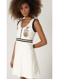 VESTIDO TENNIS BLANCO BORDADO M ESCUDO TENNIS (GP)