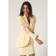 BLAZER CUADRO VICHY AMARILLO(EP)