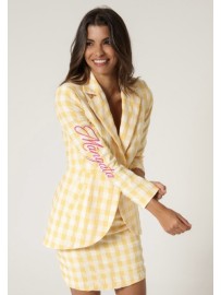 BLAZER CUADRO VICHY AMARILLO(EP)