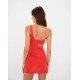 MINI DRESS GLORIA ROJO