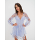 MINI DRESS PRESLEY AZUL