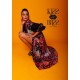 VESTIDO MAXI ESTAMPADO NEGRO