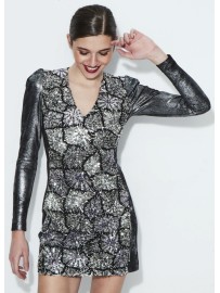VESTIDO COMBI LENTEJUELAS HIGHLY PREPPY