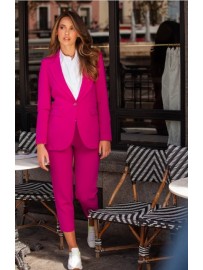 BLAZER ENTALLADA MORADO
