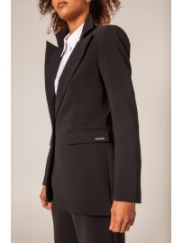 BLAZER ENTALLADA NEGRA