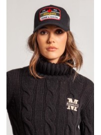GORRA NEGRA PARCHE