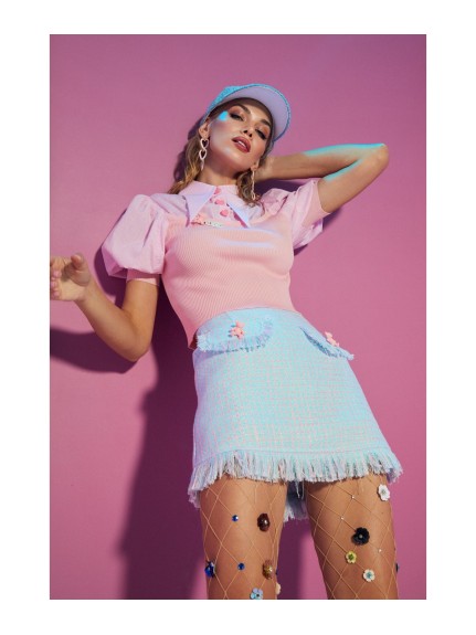 CAMISA CUERPO PUNTO PINK