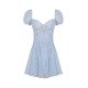 VESTIDO CAZUELAS AZUL