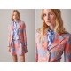 CHAQUETA JACQUARD FLUOR ESCUDO