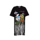 CAMISETA FLECOS NEGRA