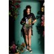 CAMISETA FLECOS NEGRA