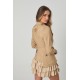 CHAQUETA SAHARIANA COLOR CAMEL