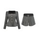 CONJUNTO 2 PIEZAS GRIS