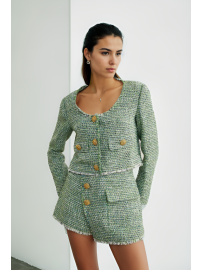 CONJUNTO TWEED DE CHAQUETA Y SHORT