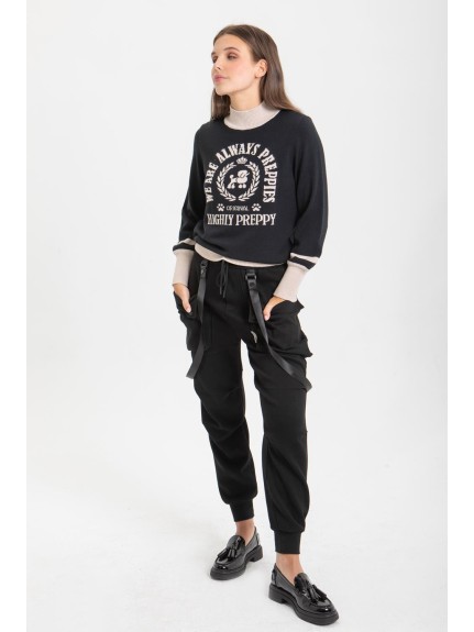 PANTALON CARGO BOLSILLO Y TIRANTE