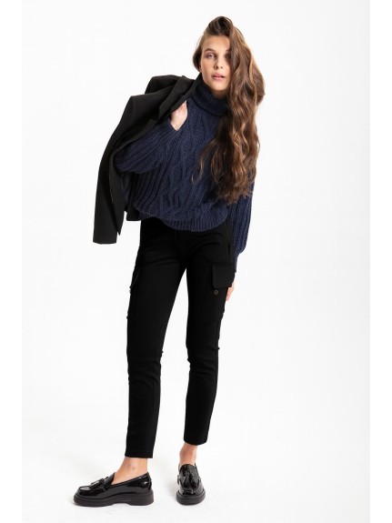 PANTALON BOLSILLOS NEGRO