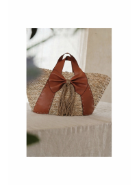 BOLSO RAFIA LAZO GRANDE