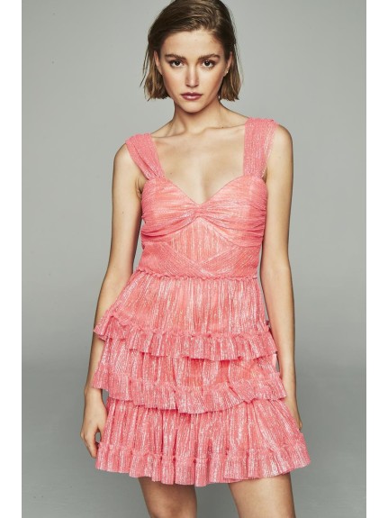 VESTIDO CRUZADO ROSA