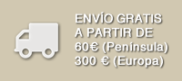 Envío gratis a partir de 60€